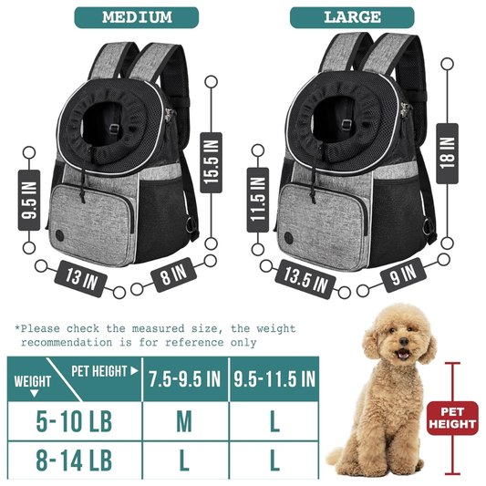 Adjustable Pet Carrier Backpack