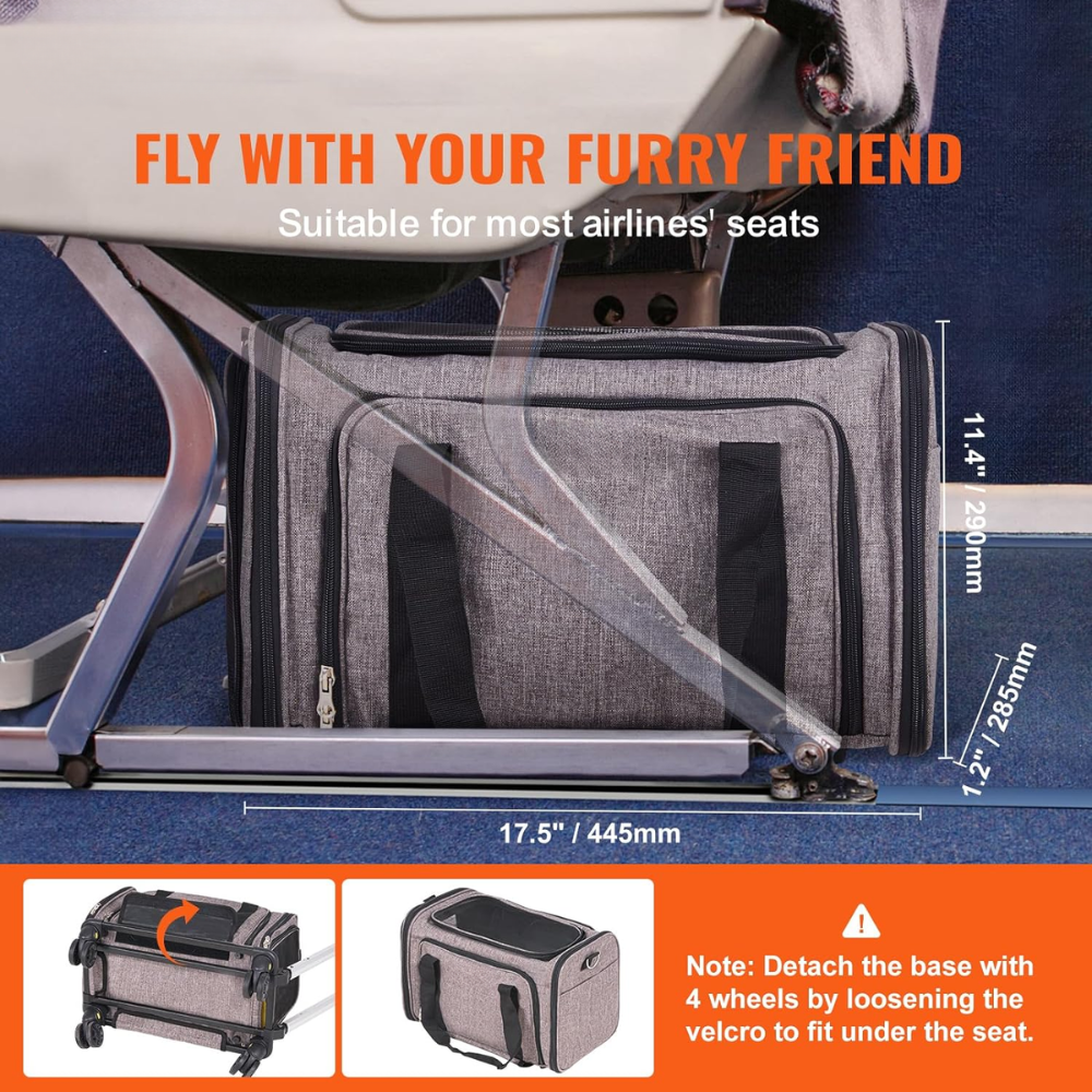 Rolling Pet Carrier