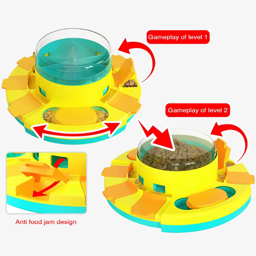 Interactive Slow Feeder Toy