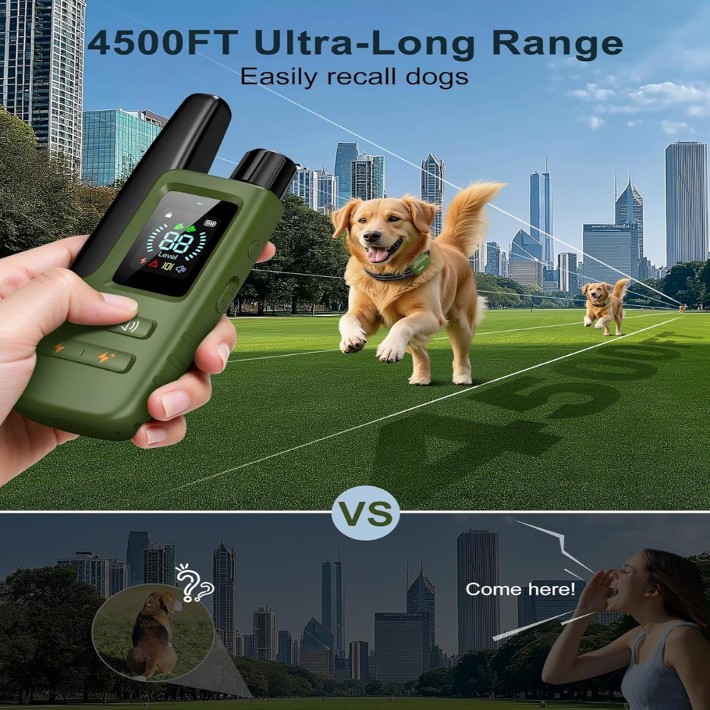 IPX8 Waterproof Dog Training Collar