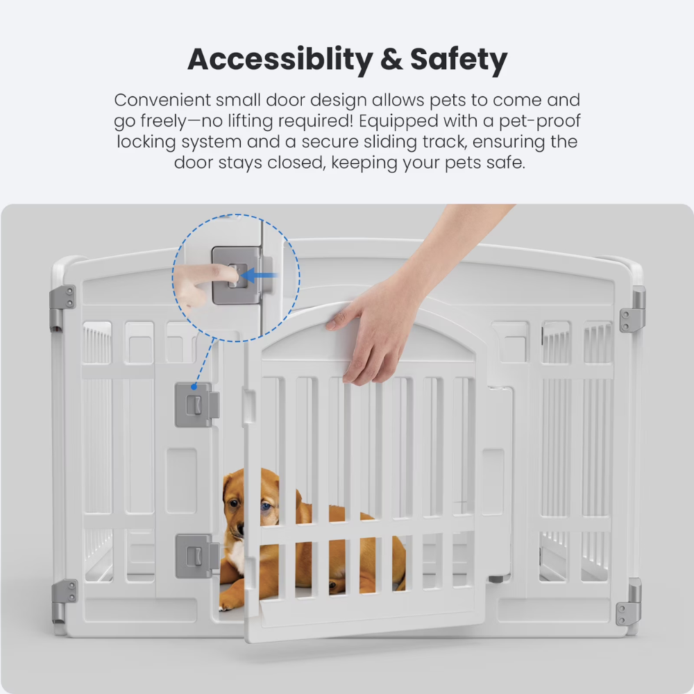 6-Panel Sturdy Dog Playpen