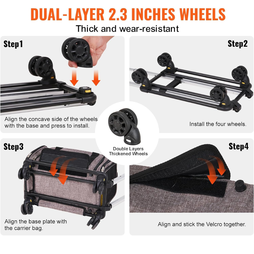 Rolling Pet Carrier