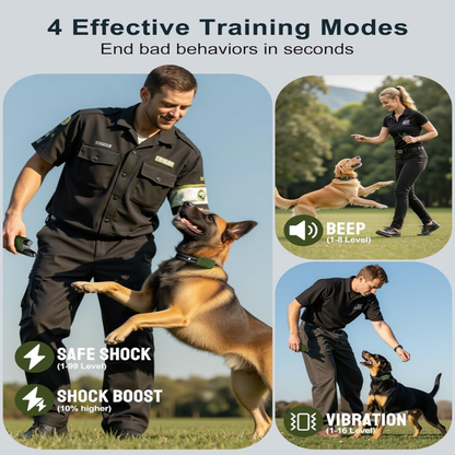 IPX8 Waterproof Dog Training Collar