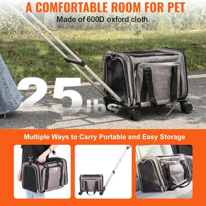 Rolling Pet Carrier