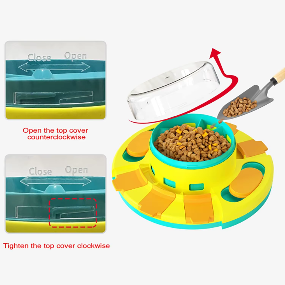 Interactive Slow Feeder Toy