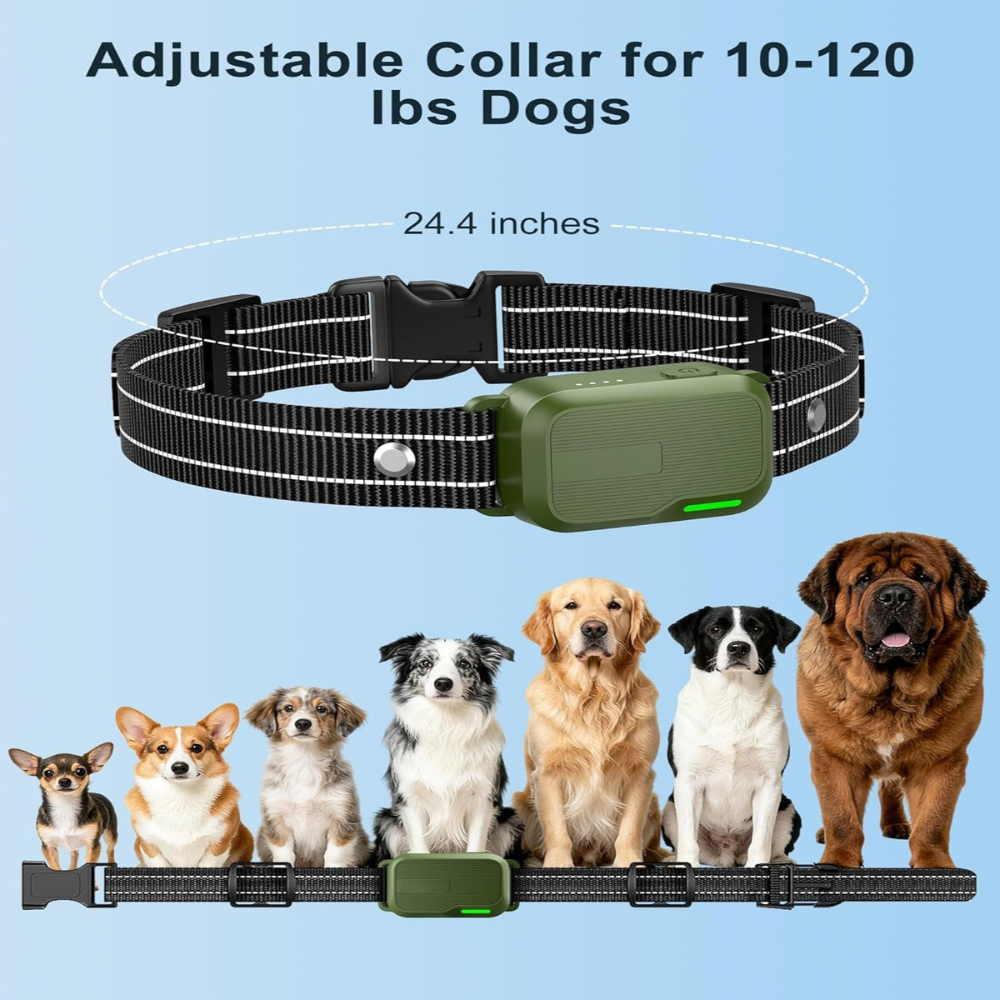IPX8 Waterproof Dog Training Collar