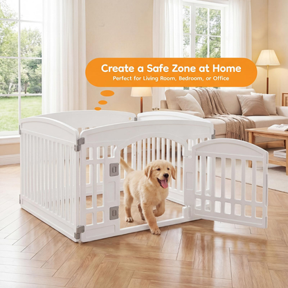 6-Panel Sturdy Dog Playpen