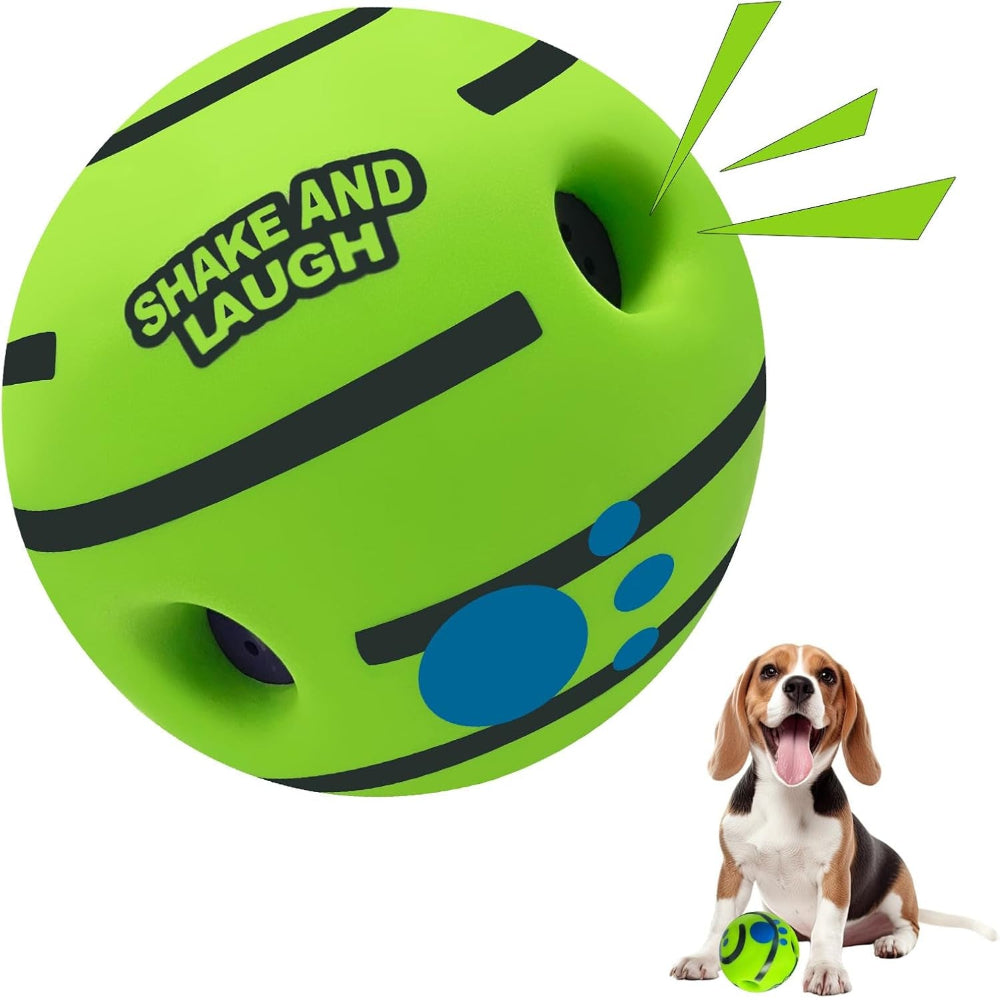 Dog Toys Ball, Interactive Dog Ball, Shaking with Gibbering Sound, for Training & Herding, M, 3.46 in (8.8 Cm)